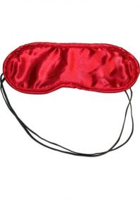 Mischief Satin Red Blindfold