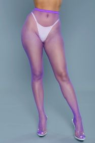 2302 Up All Night Pantyhose (Color: purple, size: Q)