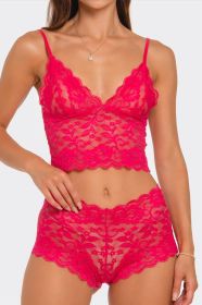 2789 Eye On You 2 Piece Set (Color: Fuchsia, size: S)