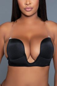 2329 U-Shape Bra (Color: black, size: B)