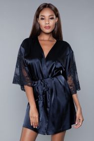 1965 Grace Robe (Color: black, size: 1X)