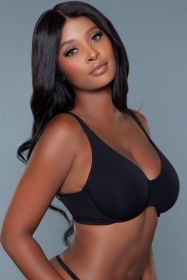 2216 Veronica Bra (Color: black, size: B)