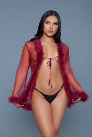 BW1650S Bou Robe (Color: Maroon)