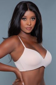 2219 Miss Me Bra (Color: Nude, size: C)